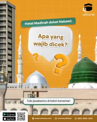 Thumbnail - Cara Memilih Hotel Dekat Masjid Nabawi Untuk Jamaah Umroh Mandiri