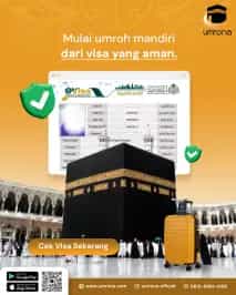 Thumbnail - Biaya Umroh Mandiri 2026 Estimasi Visa, Tiket Pesawat, Hotel, Dan Transportasi