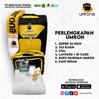 Perlengkapan Umroh Laki-Laki yang Harus Kamu Ketahui Perlengkapan Umroh Laki-Laki yang Harus Kamu Ketahui